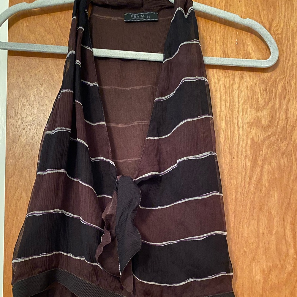 PRADA TIE TANK TOP